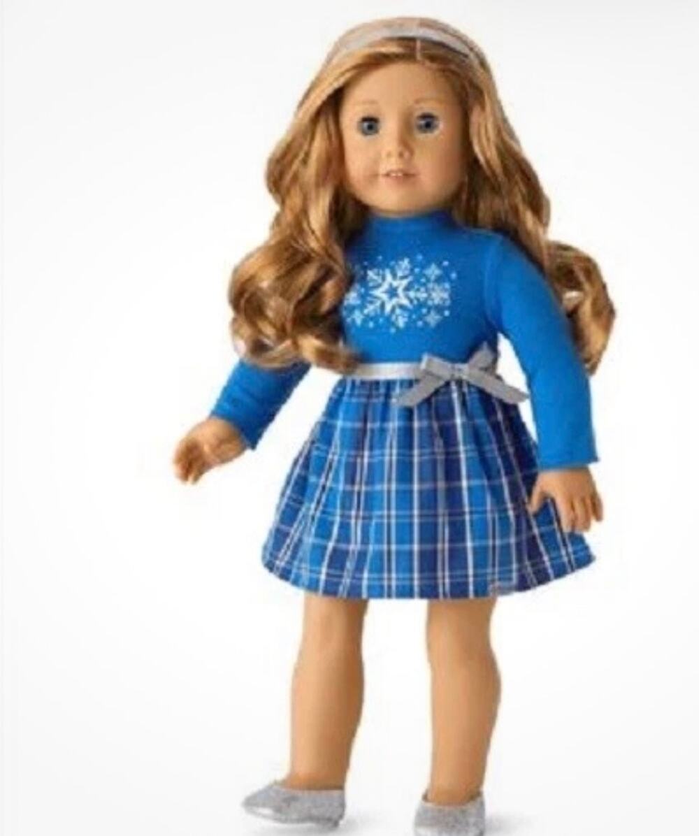 American Girl star and snow dress outfit DOLL NOT INCLUDED
